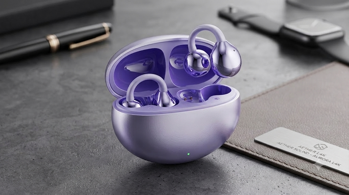 Open-Ear Pro Wireless Clip Headphones