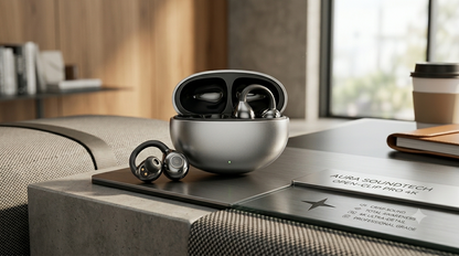 Open-Ear Pro Wireless Clip Headphones